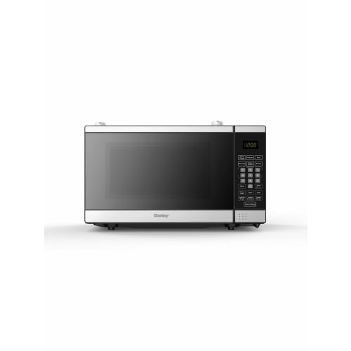 Danby Microwave with Under Cabinet Hanging Kit, 0.7 Cu Ft, 700 Watts, Stainless Steel